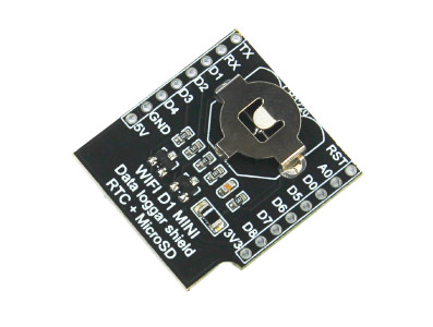 Shield Data Logger com RTC DS1307 para Wemos D1 Mini - Imagem 2