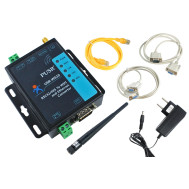 Conversor Serial RS232/RS485 para WiFi e Ethernet - USR-W610 + Acessórios