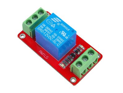 Modulo Rele 12V 1 Canal Terminal duplo NA101 - Imagem 2