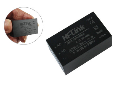 Mini Fonte Hi-Link HLK-PM03 AC-DC 220v para 3.3v - Imagem 1