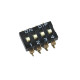 Smd DIP switch 2.54mm passo 2 linha 4 pinos 2 posicao - Thumb 1