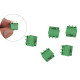 Conector Borne HT396 PCB macho 3 pinos 3.96mm - Kit com 5 unidades - Thumb 1