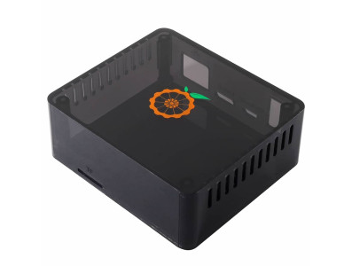 Case para Placa Orange Pi Zero 2 ABS - Preta - Imagem 3