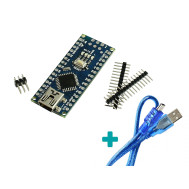 Placa Nano V3 compatível Arduino + Cabo USB