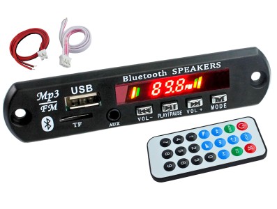 Placa Amplificada Bluetooth 5.0 JX-B19 40W + 40W com Micro SD, FM, USB e Controle Remoto - Imagem 1