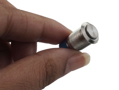 Interruptor Pulsador 12mm NA em Aço Inox Impermeável MD148 Sobreposto - Imagem 4