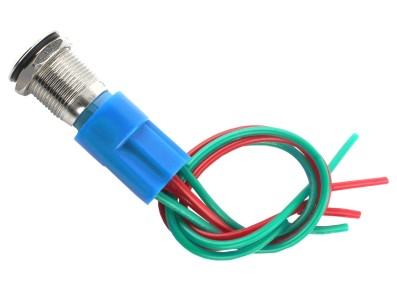 Conector Soquete 4 Fios para Interruptor Pulsador 12mm - Imagem 2