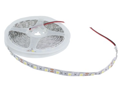 Fita de Led 12V Branco Frio SMD5050 IP30 300 Leds 5 Metros - Imagem 2