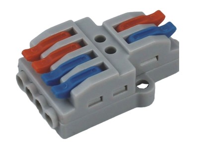 Circuito interno do Conector Tipo Wago 2x4 - Imagem 1