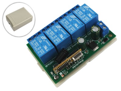 Diagrama de componentes Módulo Relé 12V - Imagem 1