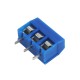 Conector Borne KRE 10mm 3 Vias Azul - Kit com 5 unidades - Thumb 2