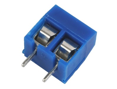 Conector Borne KRE 10mm 2Vias Azul - Kit com 5 unidades - Imagem 2