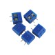 Conector Borne KRE 10mm 2Vias Azul - Kit com 5 unidades - Thumb 4