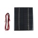 Mini Painel Solar Fotovoltaico 12V 125mA - 90x115mm - Thumb 1