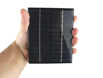 Mini Painel Solar Fotovoltaico 12V 125mA - 90x115mm - Imagem 4