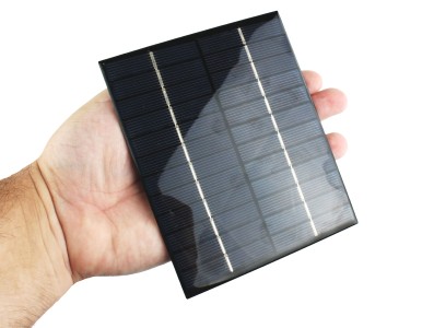 Mini Painel Solar Fotovoltaico 12V 125mA - 90x115mm - Imagem 5