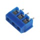 Conector Borne KRE 10mm 3 Vias Azul - Kit com 5 unidades - Thumb 1