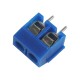 Conector Borne KRE 10mm 2Vias Azul - Kit com 5 unidades - Thumb 1