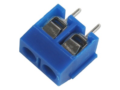 Conector Borne KRE 10mm 2Vias Azul - Kit com 5 unidades - Imagem 1