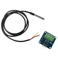 Sensor de Temperatura DS18B20 à Prova d'Água 1m - com Adaptador