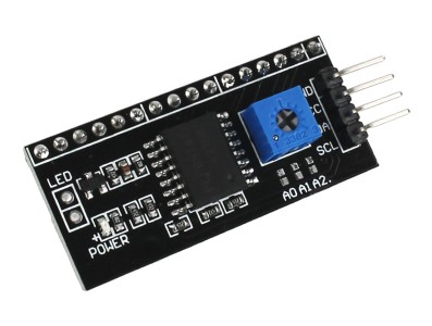 PLACA DE ADAPTAÃ‡ÃƒO IIC / I2C / INTERFACE LCD1602 - Imagem 1