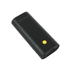 Power Bank 5V 2,1A USB para 2 Baterias 18650 Button-top com On/Off e Lanterna
