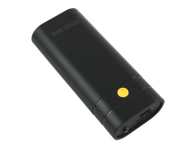 Power Bank 5V 1.2A USB para 2 Baterias 18650 Button-top com On/Off e Lanterna - Imagem 1