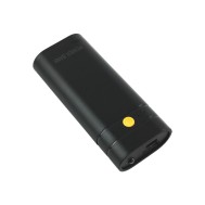 Power Bank 5V 2,1A USB para 2 Baterias 18650 Button-top com On/Off e Lanterna - Carregamento USB-C