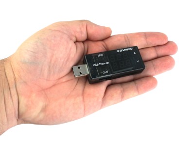 Testador USB com Amperímetro, Voltímetro e Conexão 180° - Imagem 5