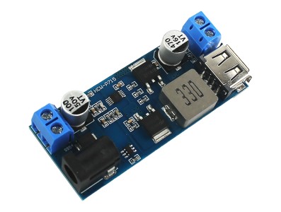 Regulador de Tensão 5V 5A USB XY-3606 - Entrada 24V a 12VDC - Imagem 2