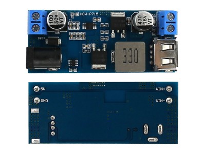 Regulador de Tensão 5V 5A USB XY-3606 - Entrada 24V a 12VDC - Imagem 3