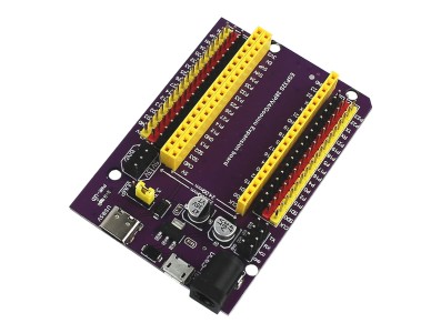 Diagrama de componentes Expansor para ESP32S NodeMCU 38 Pinos - USB tipo C e Micr - Imagem 1