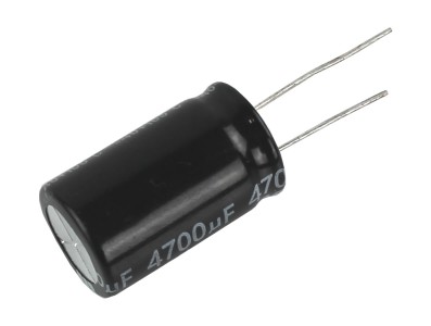 Capacitor Eletrolítico 4700uF 35V para Projetos - Imagem 1