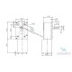 Dimensões motor DC JGY370 com Caixa de Redução 10RPM - Thumb 5