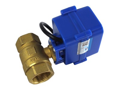 Válvula Motorizada Esfera 2 Vias 3/4" 12V DC - DN20 - Imagem 5