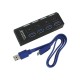 Hub USB 2.0 4 Portas com Interruptor ON/OFF Individual e Led Indicador  - Thumb 2