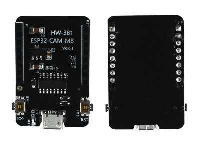 Exemplo utilização Programador e Gravador Shield ESP32-CAM-MB com ESP32-CAM AI-Thinker - Imagem 3