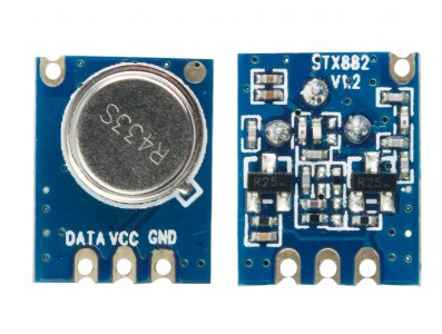 Transmissor RF 433MHz + Antena - STX882 - Imagem 2