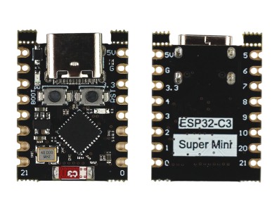 Pinout / Pinos de conexão ESP32-C3 Super Mini - Imagem 3