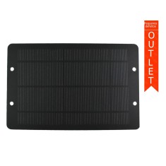 Mini Painel Solar Fotovoltaico 6V 800mA 5W - OUTLET