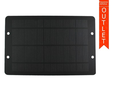 Mini Painel Solar Fotovoltaico 5V 1A 5W com Regulador - 175x270mm - Imagem 1