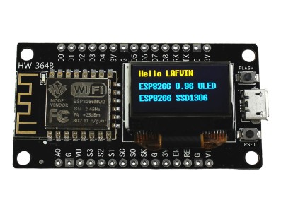 NodeMCU V3 ESP8266 ESP-12E com Display OLED 0.96'' - Imagem 4