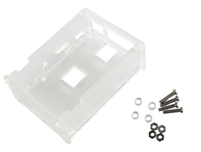 Case Acrílico para Raspberry Pi 3 com Suporte para Display 3.5 Polegadas - CAD335 - Imagem 1