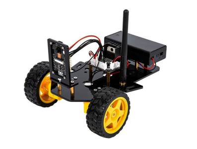 Ilustração do Kit Carro Robô Smart ESP32 CAM WIFI 2WD - AD175 Montado - Imagem 1