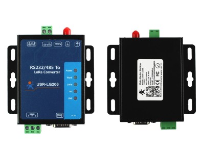 Conexões Conversor RS232 e RS485 para LoRa - USR-LG206-L - Imagem 3