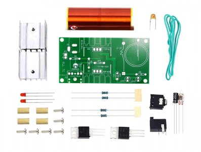 Mini Bobina de Tesla Musical 15V DIY - Imagem 3