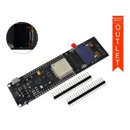 TTGO ESP32 OLED NodeMCU com WiFi, Bluetooth, Suporte para Bateria 18650 e Gerenciador de Carga - OUTLET