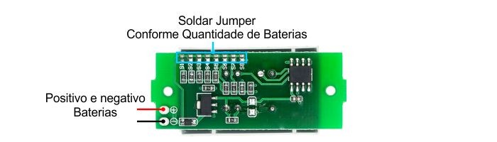 Características Indicador de Bateria Ajustável 1S-8S - [1035118]