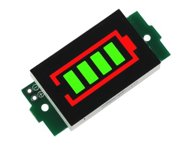 Características Indicador de Bateria Ajustável 1S-8S - Imagem 1