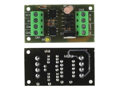 Módulo Dimmer para Arduino / Pic MC-8A com sinal Zero Cross 127V - Imagem 3